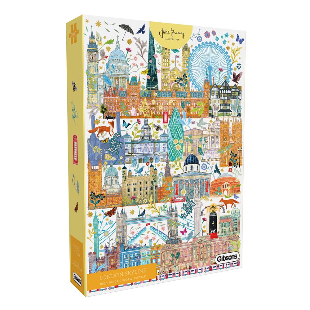 London Skyline Gibsons 1000 darabos kirakó puzzle (G - G7600 5012269076004) - puzzlegarden