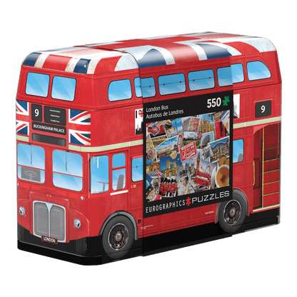 Londoni busz – fémdobozban Eurographics 550 darabos kirakó puzzle (EUR-8551-5779) - puzzlegarden