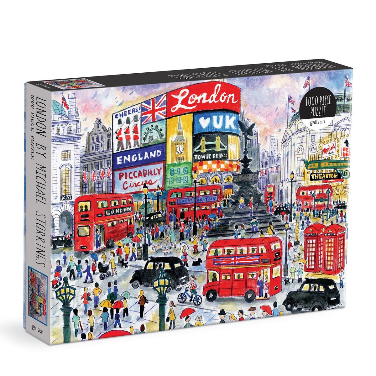 Londoni Forgatag Galison 1000 darabos kirakó puzzle (GA-9780735359642 9780735359642) - puzzlegarden
