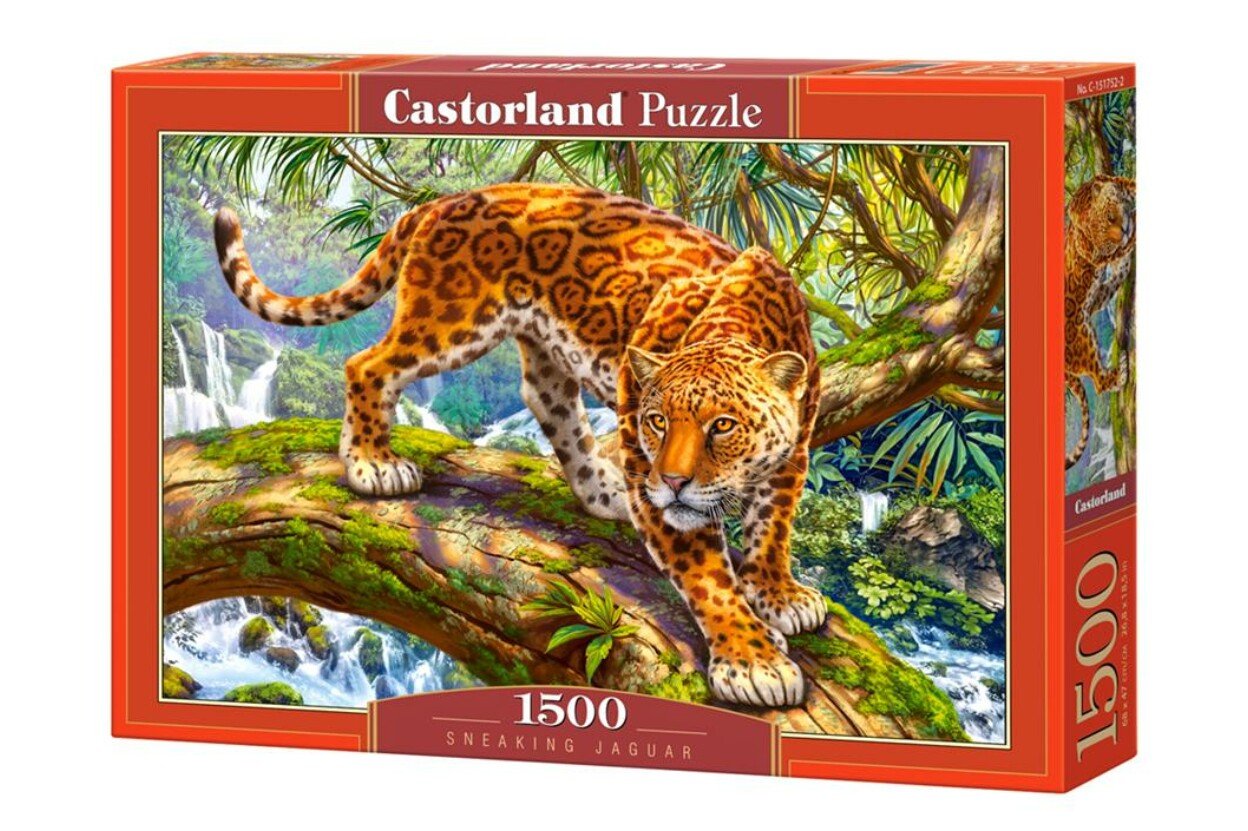 Lopakodó Jaguár Castorland 1500 darabos kirakó puzzle (C-151752 5904438151752) - puzzlegarden