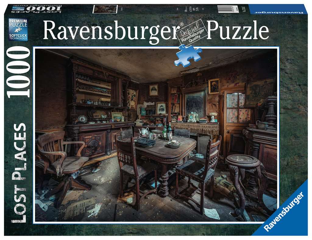 Lost Places - Bizarr étkező Ravensburger 1000 darabos kirakó puzzle (RA-17361 4005556173617) - puzzlegarden