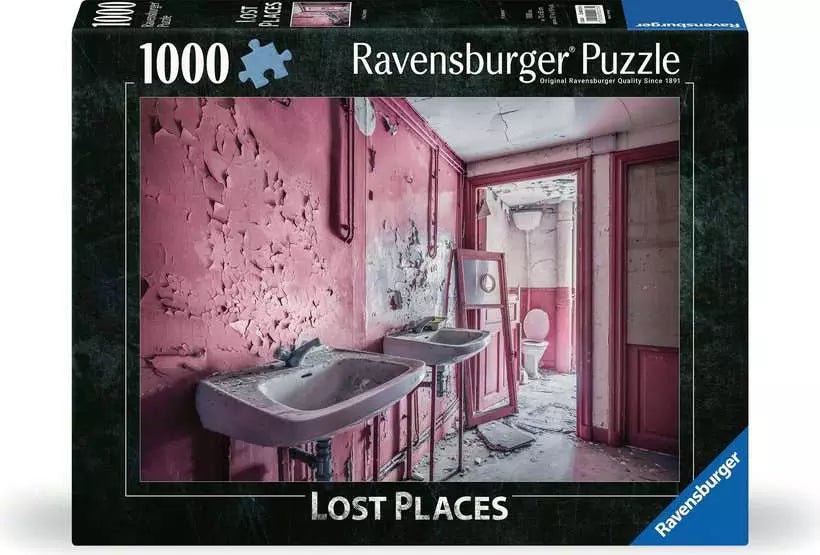 Lost Places - Rózsaszín álmok Ravensburger 1000 darabos kirakó puzzle (RA-12000273) - puzzlegarden