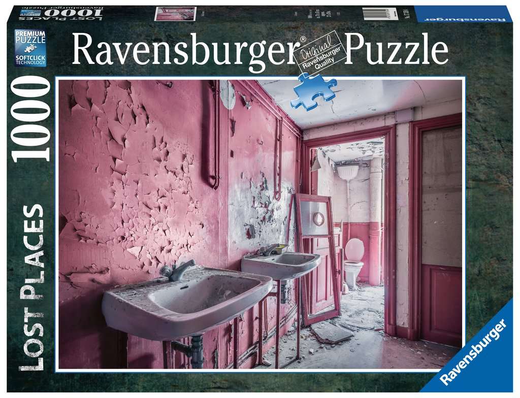 Lost Places - Rózsaszín álmok Ravensburger 1000 darabos kirakó puzzle (RA-17359 4005556173594) - puzzlegarden