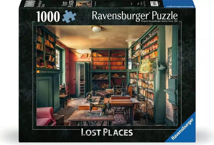 Lost Places - Titokzatos Kastélykönyvtár Ravensburger 1000 darabos kirakó puzzle (RA-12000180) - puzzlegarden