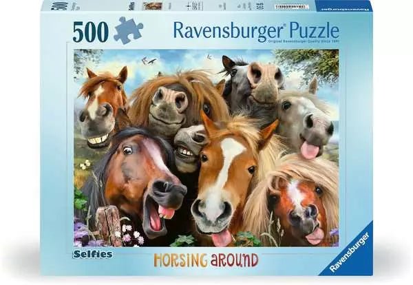 Lovas Szelfi Ravensburger 500 darabos kirakó puzzle (RA-12000499) - puzzlegarden