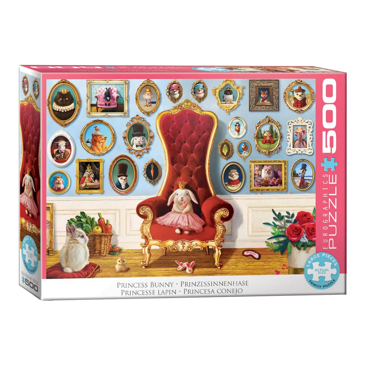 Lucia Heffernan – Nyúlhercegnő Eurographics 500 darabos kirakó puzzle (EUR-6500-6051) - puzzlegarden