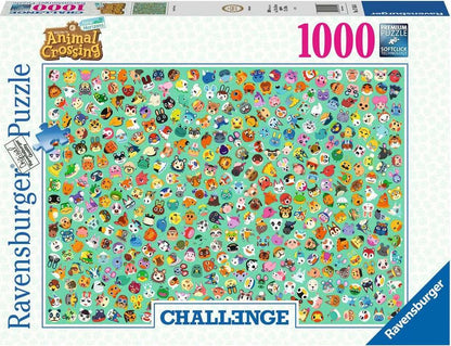 Challenge - Animal Crossing Ravensburger 1000 darabos kirakó puzzle (RA-17454 4005556174546) - puzzlegarden