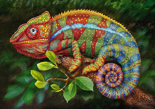 A Kaméleon Cherry Pazzi 1000 darabos kirakó puzzle (CP - 30011) - puzzlegarden
