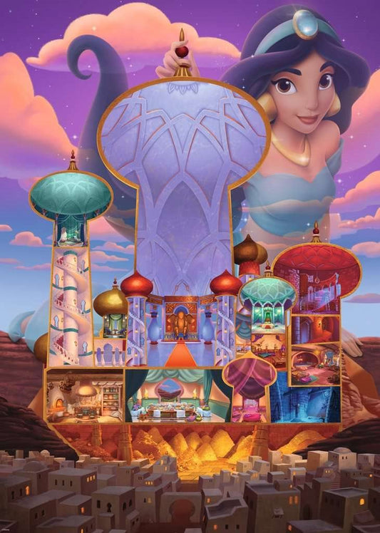 Disney Castle Collection - Jázmin Ravensburger 1000 darabos kirakó puzzle (RA-17330 4005556173303) - puzzlegarden