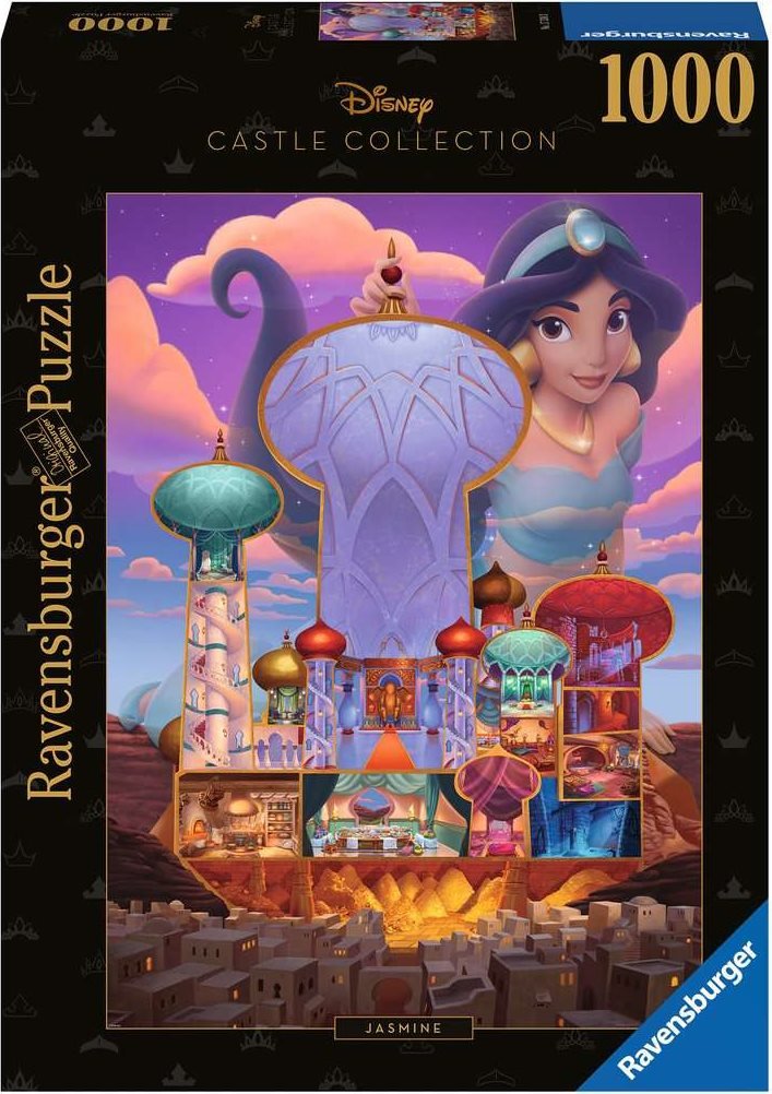 Disney Castle Collection - Jázmin Ravensburger 1000 darabos kirakó puzzle (RA-17330 4005556173303) - puzzlegarden