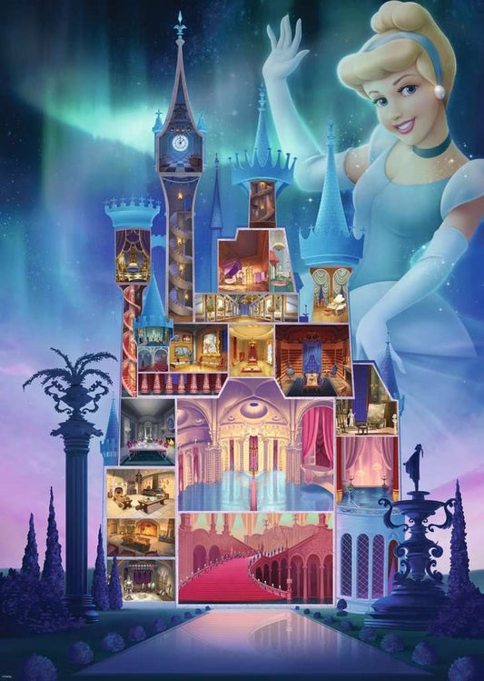 Disney Castle Collection - Hamupipőke Ravensburger 1000 darabos kirakó puzzle (RA-17331 4005556173310) - puzzlegarden