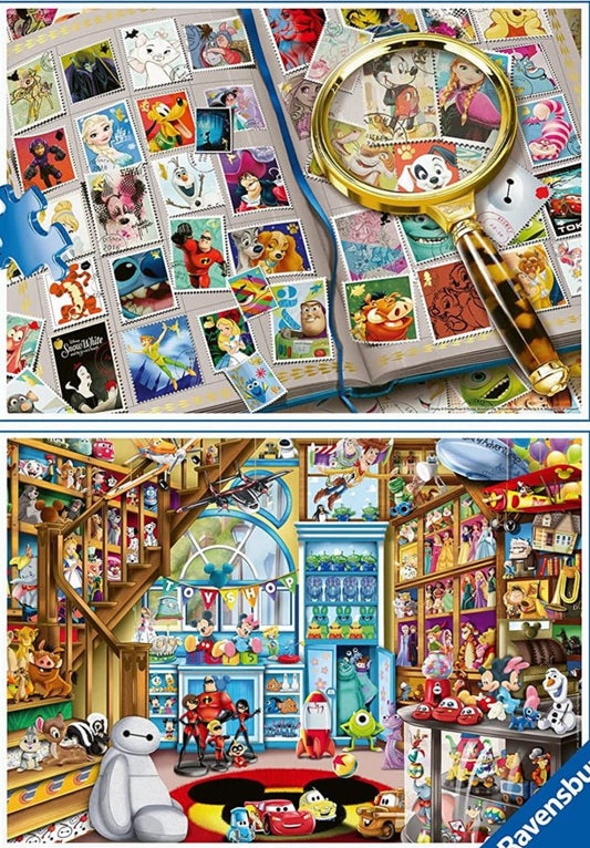 Bélyegek és Játékok Ravensburger 2x500 darabos kirakó puzzle (RA-80558 4005556805587) - puzzlegarden