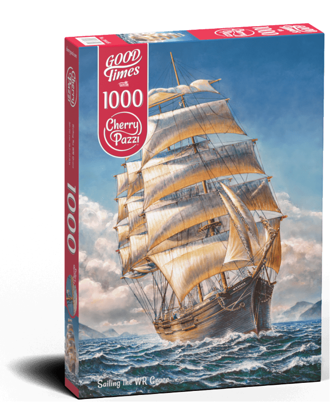 A WR Grace vitorlás 1000 darabos CherryPazzi puzzle kirakó (30448)