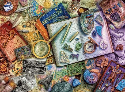 A Régész Asztala Ravensburger 500 darabos kirakó puzzle (RA - 17520) - puzzlegarden