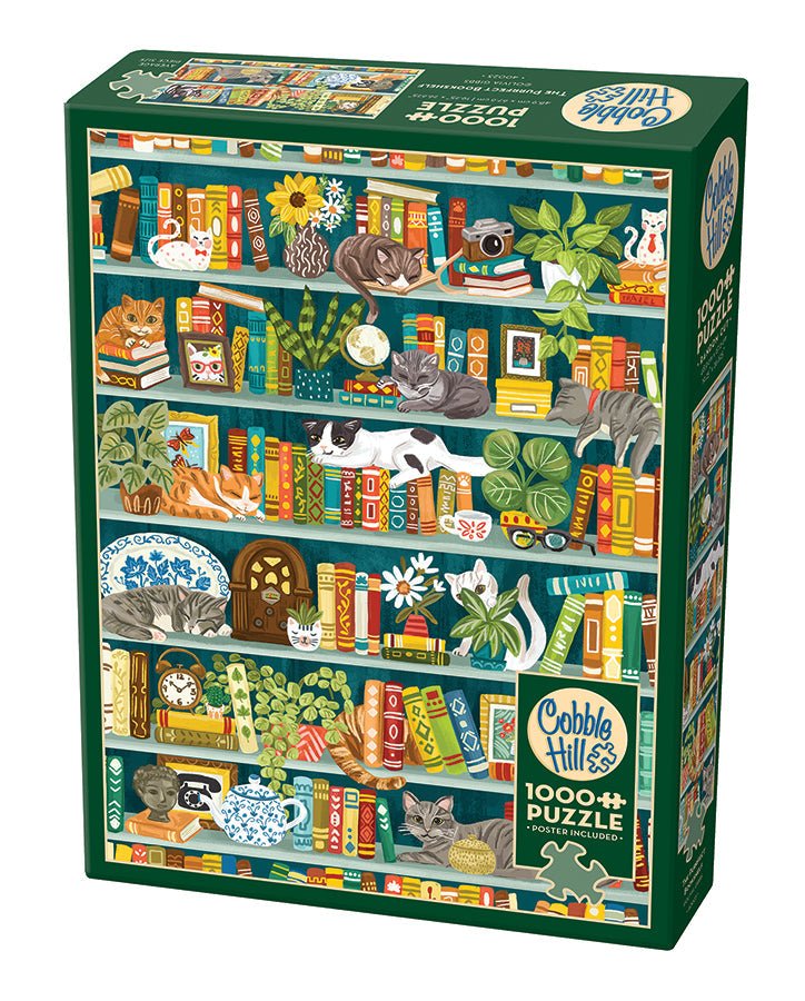 Macskapolc Cobble Hill 1000 darabos kirakó puzzle (CH - 40023 625012400237) - puzzlegarden