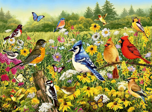 Madarak a tisztáson Ravensburger 500 darabos kirakó puzzle (RA - 16988) - puzzlegarden