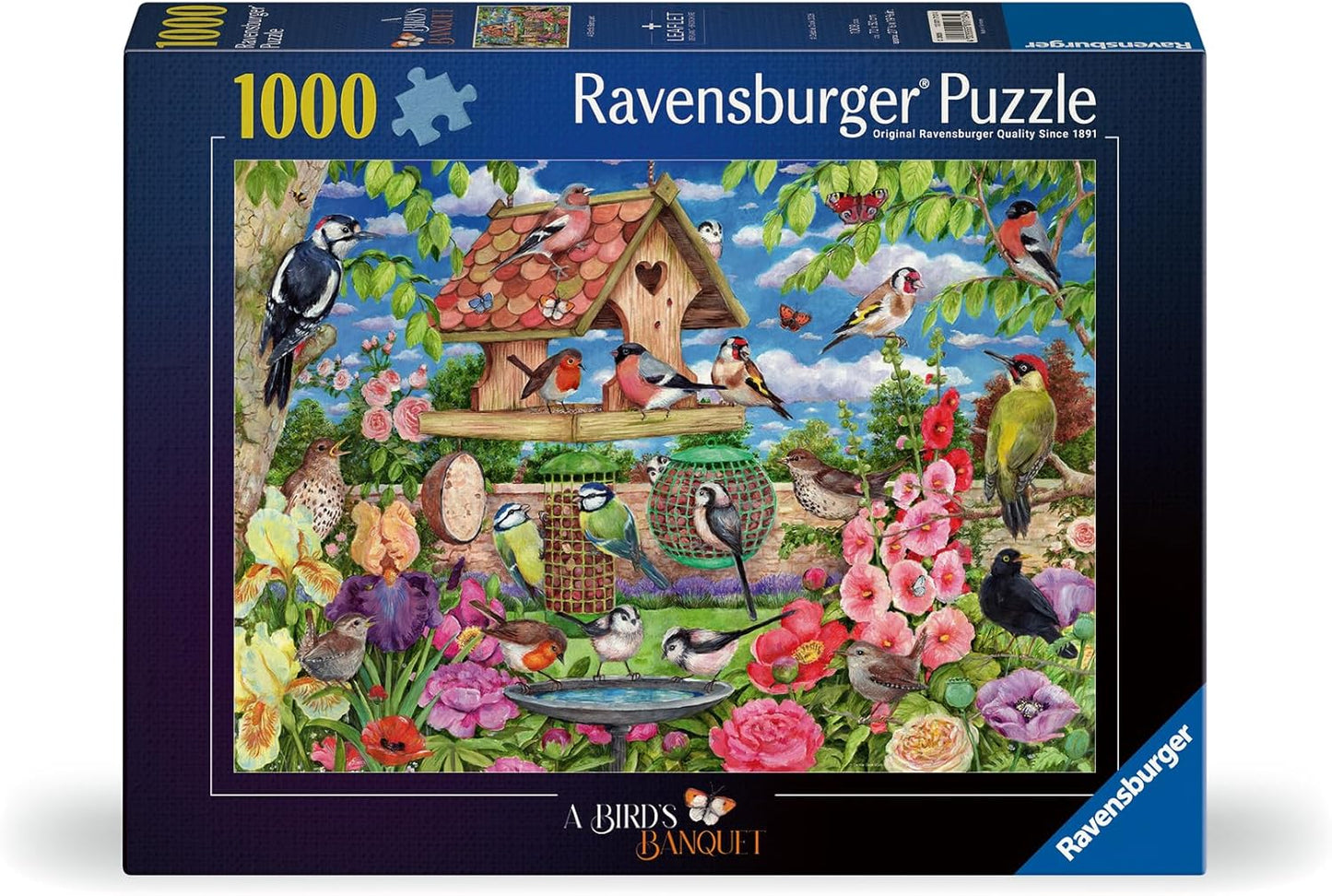 Madáretető Ravensburger 1000 darabos kirakó puzzle (RA-12001713) - puzzlegarden
