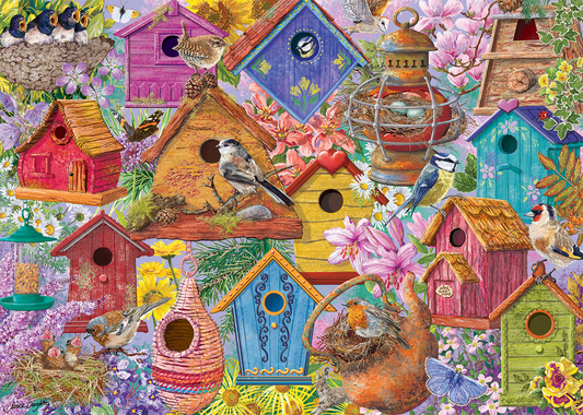 Madárházak falva Falcon 1000 darabos kirakó puzzle (JU-1110500194) - puzzlegarden
