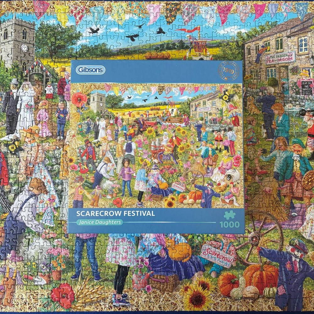 Madárijesztő fesztivál Gibsons 1000 darabos kirakó puzzle (G - G6422 5012269064223) - puzzlegarden