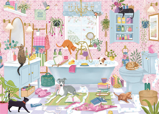 Mancsok a fürdőkádban Falcon 1000 darabos kirakó puzzle (JU-1110500199) - puzzlegarden
