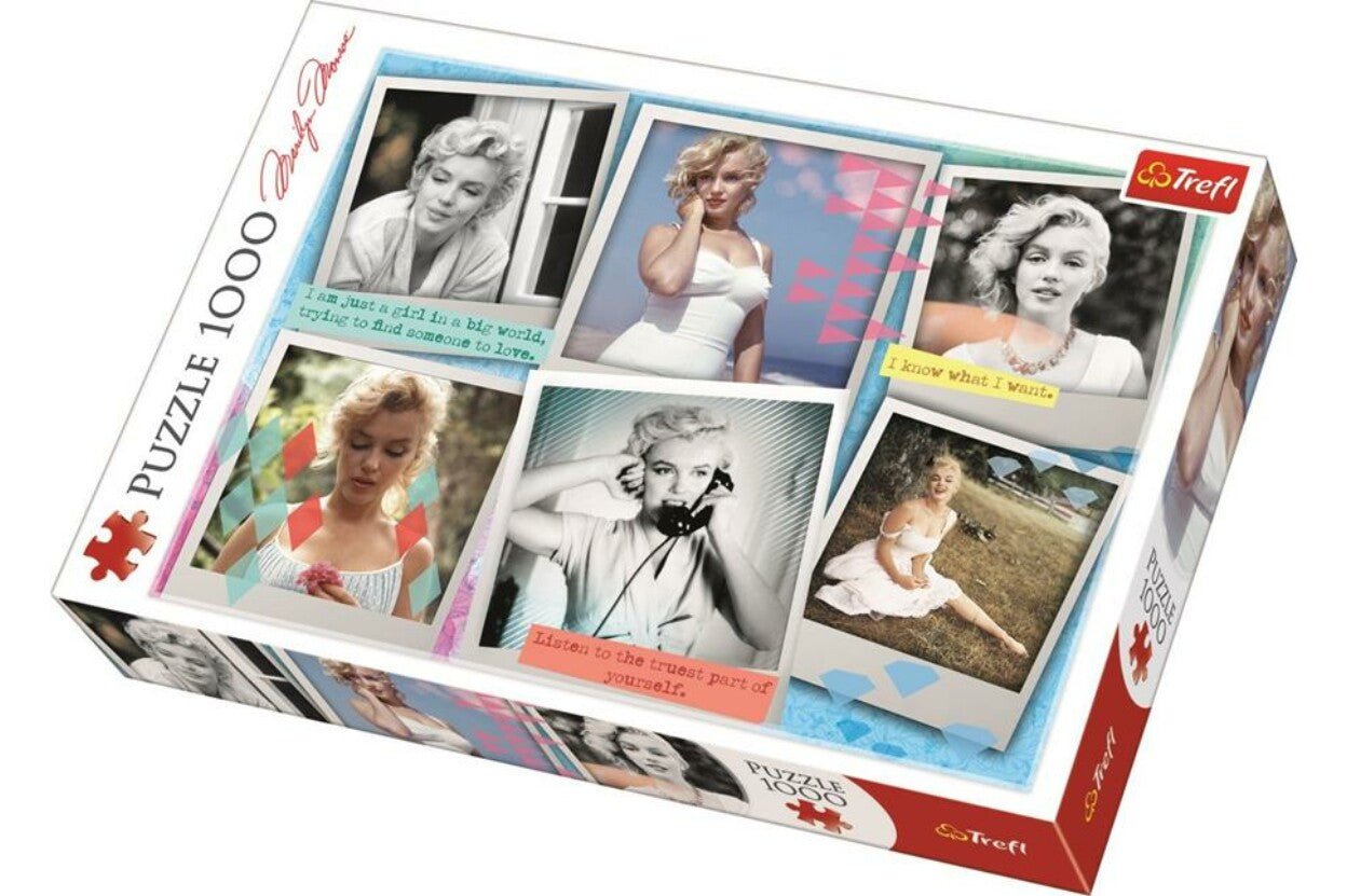 Marilyn Monroe Montázs Trefl 1000 darabos kirakó puzzle (TR-10529 5900511105292) - puzzlegarden