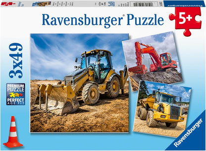 Markolók Munkában - 3x49 Ravensburger 49 darabos kirakó puzzle (RA - 05032 4005556050321) - puzzlegarden