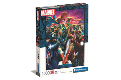 Marvel - Avengers - Bosszúállók Clementoni 1000 darabos kirakó puzzle (CL-39672 8005125396726) - puzzlegarden