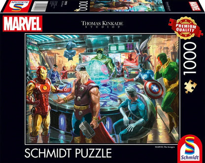 MARVEL Bosszúállók Schmidt Spiele 1000 darabos kirakó puzzle (SCH - 59958 4001504599584) - puzzlegarden