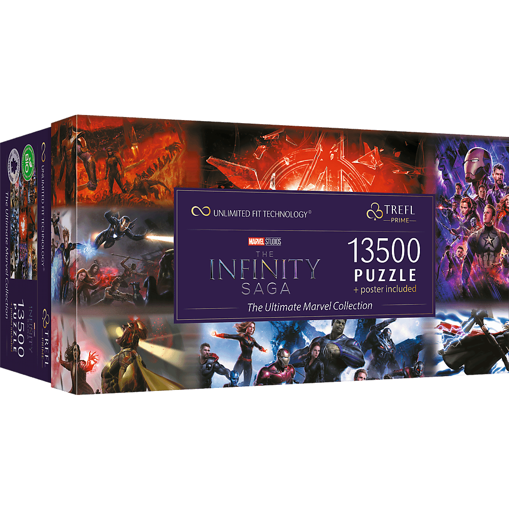 Marvel the Infinity Saga - The Ultimate Marvel Collection Trefl Prime 13500 darabos kirakó puzzle (TR-81024 5900511810240) - puzzlegarden