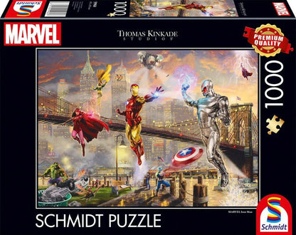 MARVEL Vasember Schmidt Spiele 1000 darabos kirakó puzzle (SCH - 59960 4001504599607) - puzzlegarden