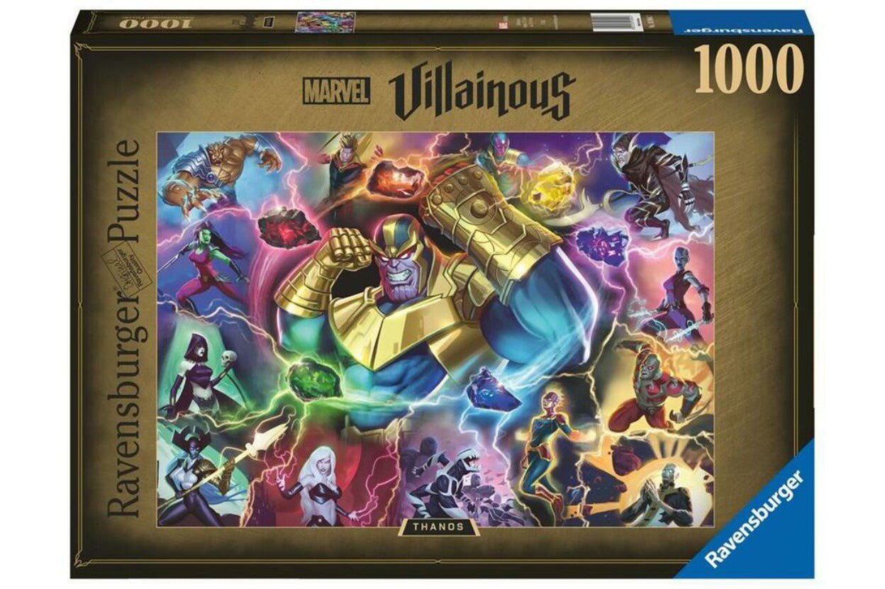 Marvel Villainous - Thanos Ravensburger 1000 darabos kirakó puzzle (RA-16904 4005556169047) - puzzlegarden