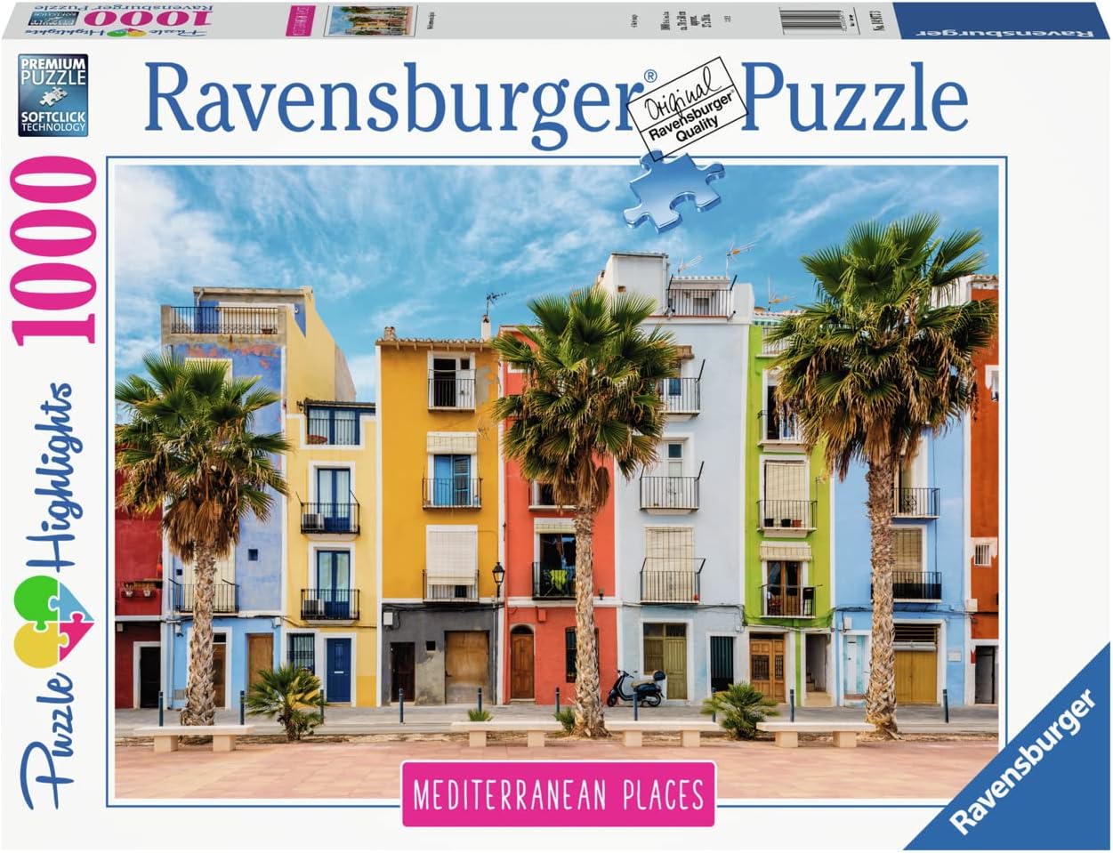 Mediterrán Helyek - Spanyolország Ravensburger 1000 darabos kirakó puzzle (RA-14977 4005556149773) - puzzlegarden