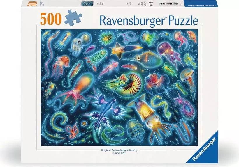 Medúzák Ravensburger 500 darabos kirakó puzzle (RA-12000362) - puzzlegarden