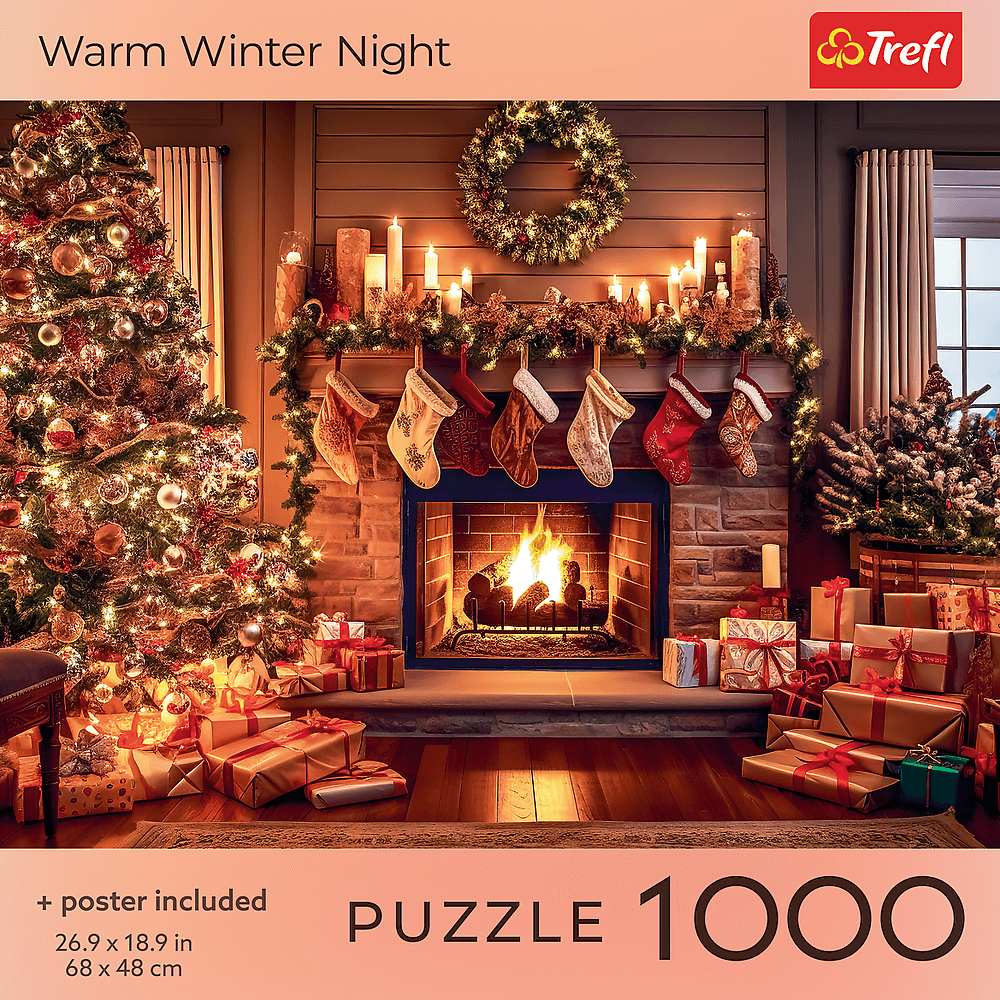Meleg téli éj Trefl 1000 darabos kirakó puzzle (TR-USA_99283) - puzzlegarden