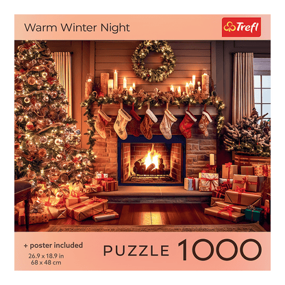 Meleg téli éj Trefl 1000 darabos kirakó puzzle (TR-USA_99283) - puzzlegarden