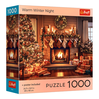 Meleg téli éj Trefl 1000 darabos kirakó puzzle (TR-USA_99283) - puzzlegarden