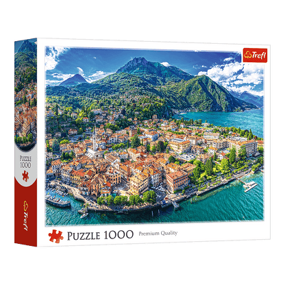 Menaggio a Comói-tónál, Olaszország Trefl 1000 darabos kirakó puzzle (TR-10985) - puzzlegarden