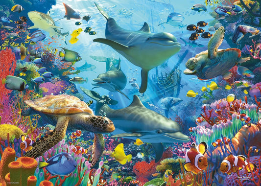 Menedék a korallok között Ravensburger 1000 darabos kirakó puzzle (RA - 17550) - puzzlegarden