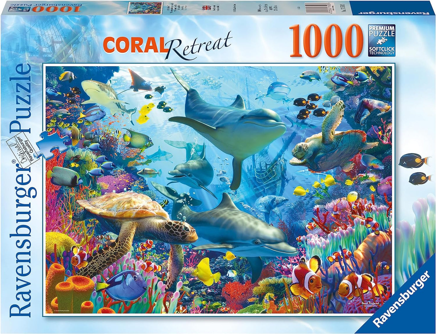 Menedék a korallok között Ravensburger 1000 darabos kirakó puzzle (RA-17550 4005556175505) - puzzlegarden