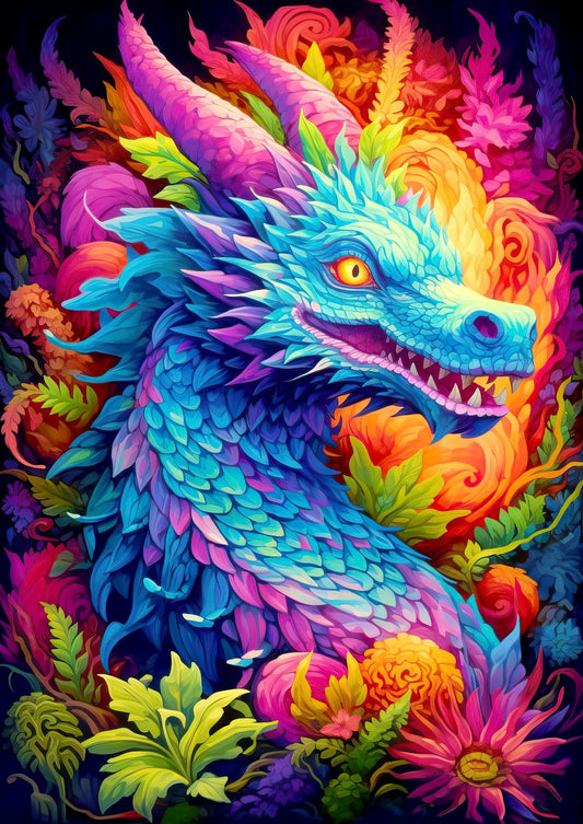 Mennyei sárkány Enjoy 1000 darabos kirakó puzzle (EN - 2281) - puzzlegarden