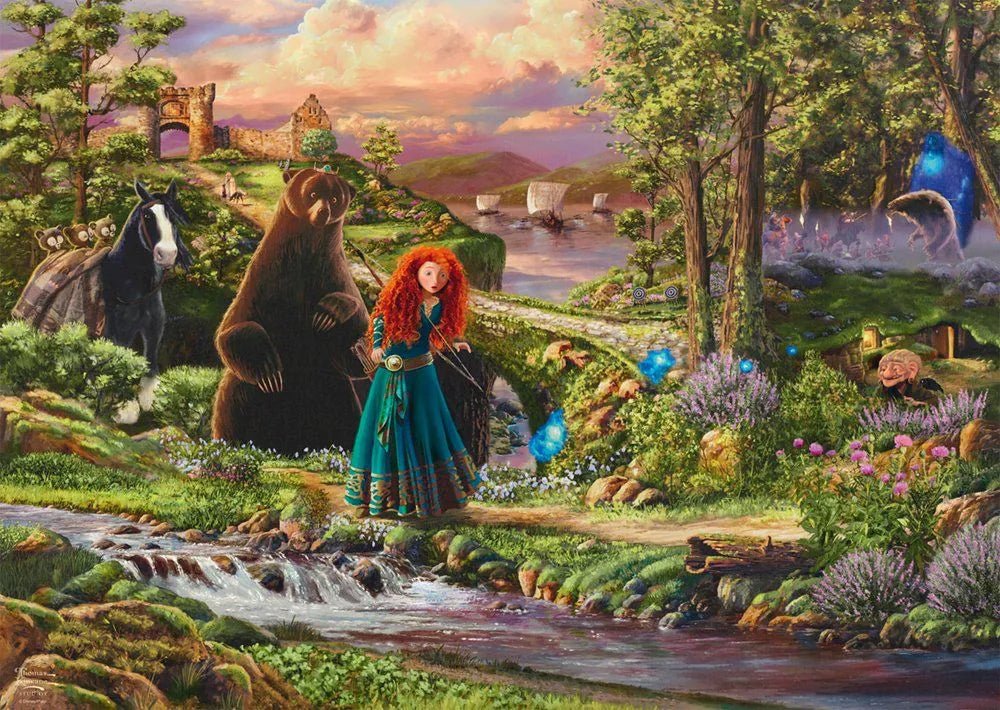 Merida 1000 darabos Schmidt Spiele puzzle kirakó 🧩 puzzlegarden