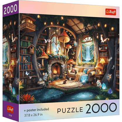 Mesebeli házikó Trefl 2000 darabos kirakó puzzle (TR-USA_99308) - puzzlegarden