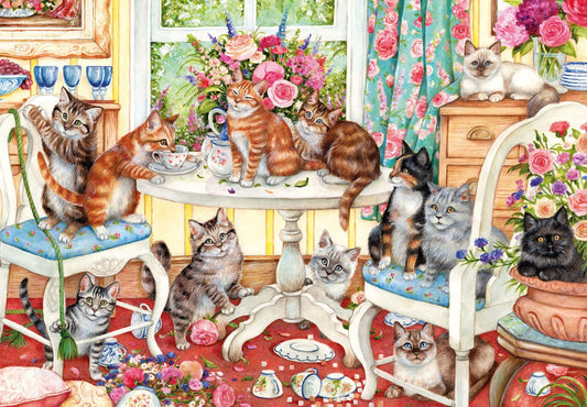 Mesék a teadélutánról Gibsons 500 darabos kirakó puzzle (G-G3176) - puzzlegarden