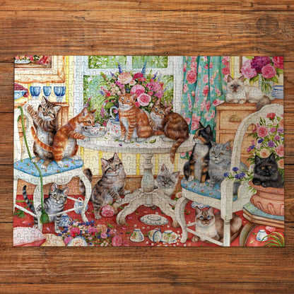 Mesék a teadélutánról Gibsons 500 darabos kirakó puzzle (G-G3176) - puzzlegarden