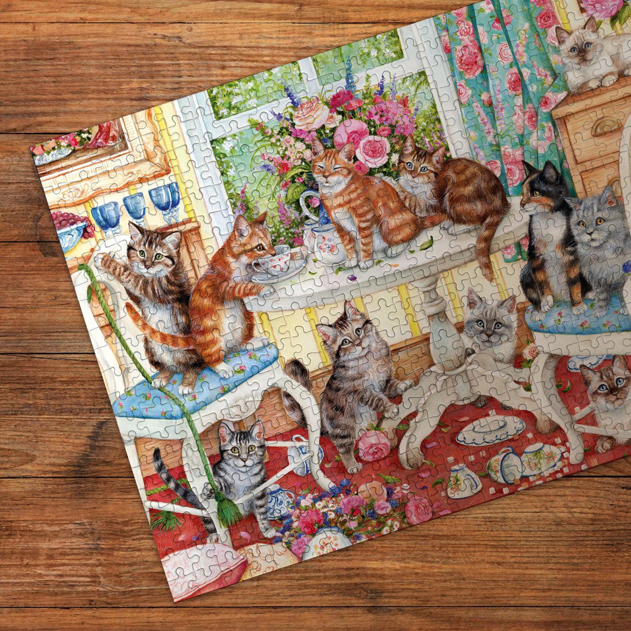 Mesék a teadélutánról Gibsons 500 darabos kirakó puzzle (G-G3176) - puzzlegarden