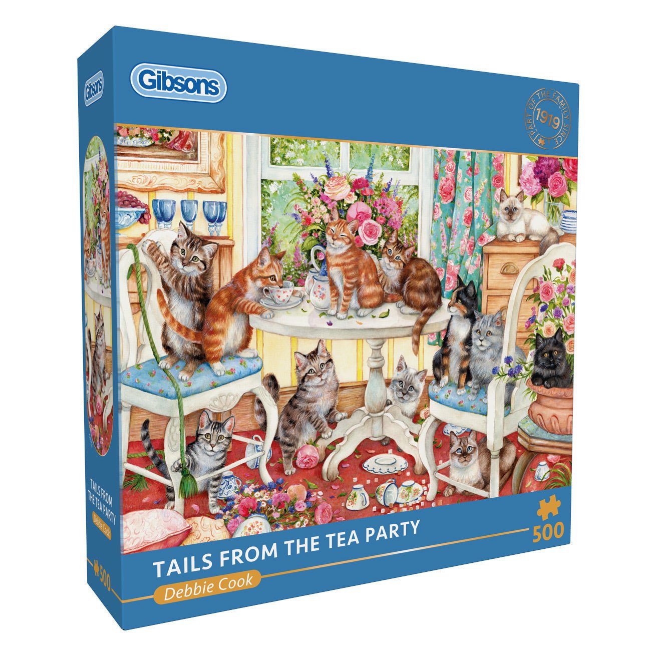 Mesék a teadélutánról Gibsons 500 darabos kirakó puzzle (G-G3176) - puzzlegarden