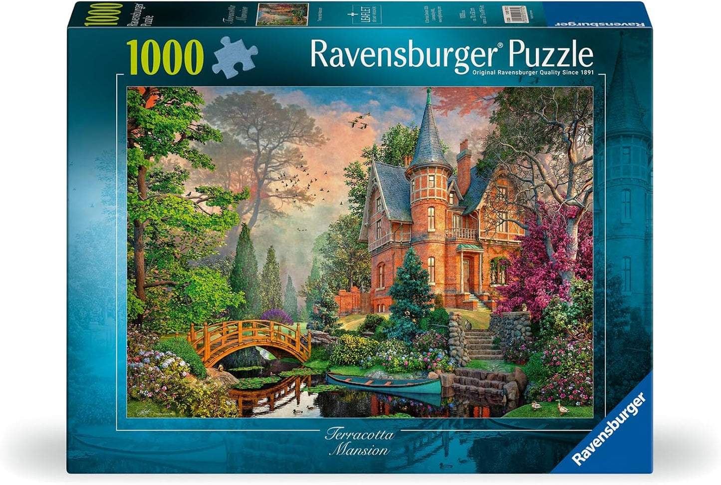 Mesés kastély Ravensburger 1000 darabos kirakó puzzle (RA-12001717) - puzzlegarden