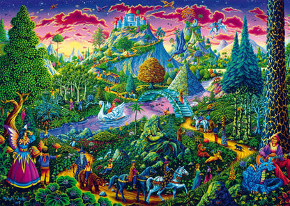 Mesés tündérvilág Schmidt Spiele 1000 darabos kirakó puzzle (SCH-58612) - puzzlegarden