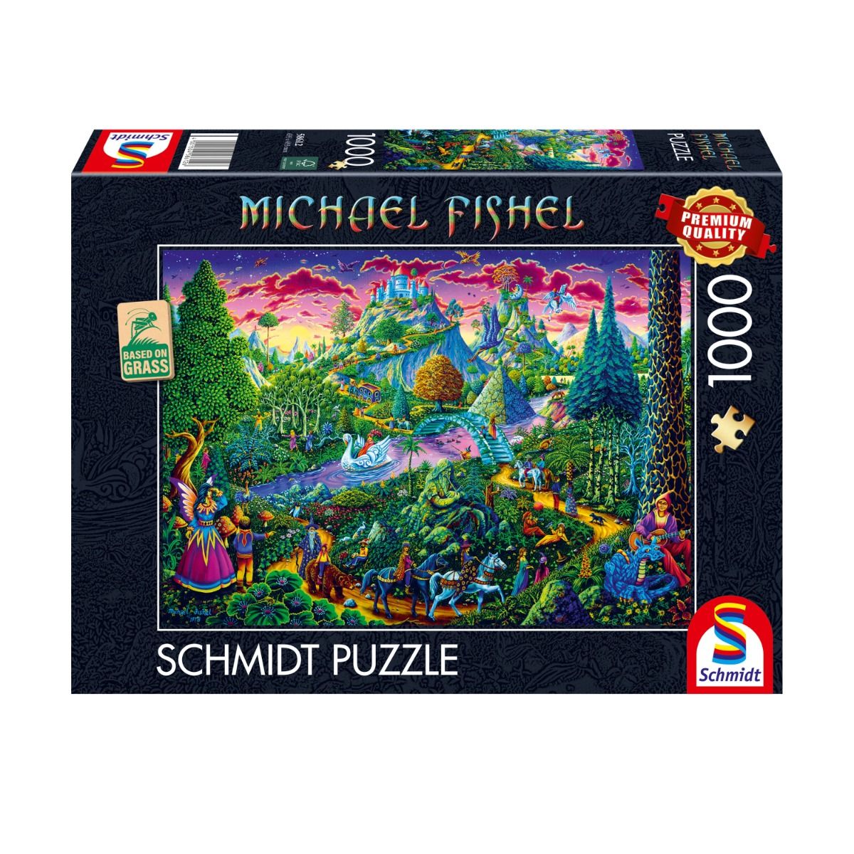 Mesés tündérvilág Schmidt Spiele 1000 darabos kirakó puzzle (SCH-58612) - puzzlegarden