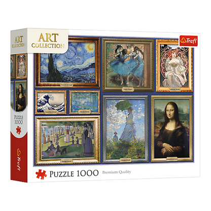 Mesterművek művészeti kollekció Trefl 1000 darabos kirakó puzzle (TR-10974) - puzzlegarden